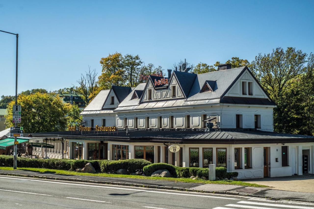 Hotel Pivovarska Basta Vrchlabí Buitenkant foto