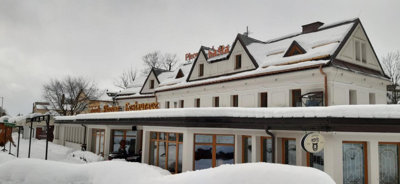 Hotel Pivovarska Basta Vrchlabí Buitenkant foto