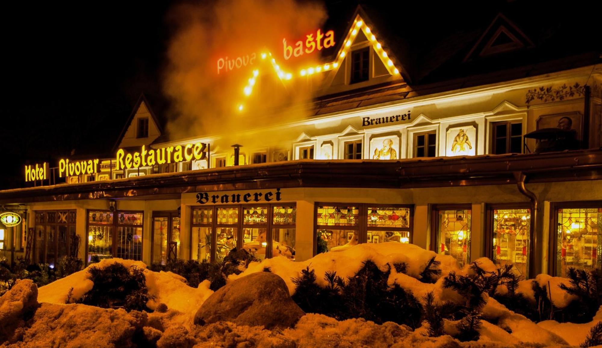 Hotel Pivovarska Basta Vrchlabí Buitenkant foto